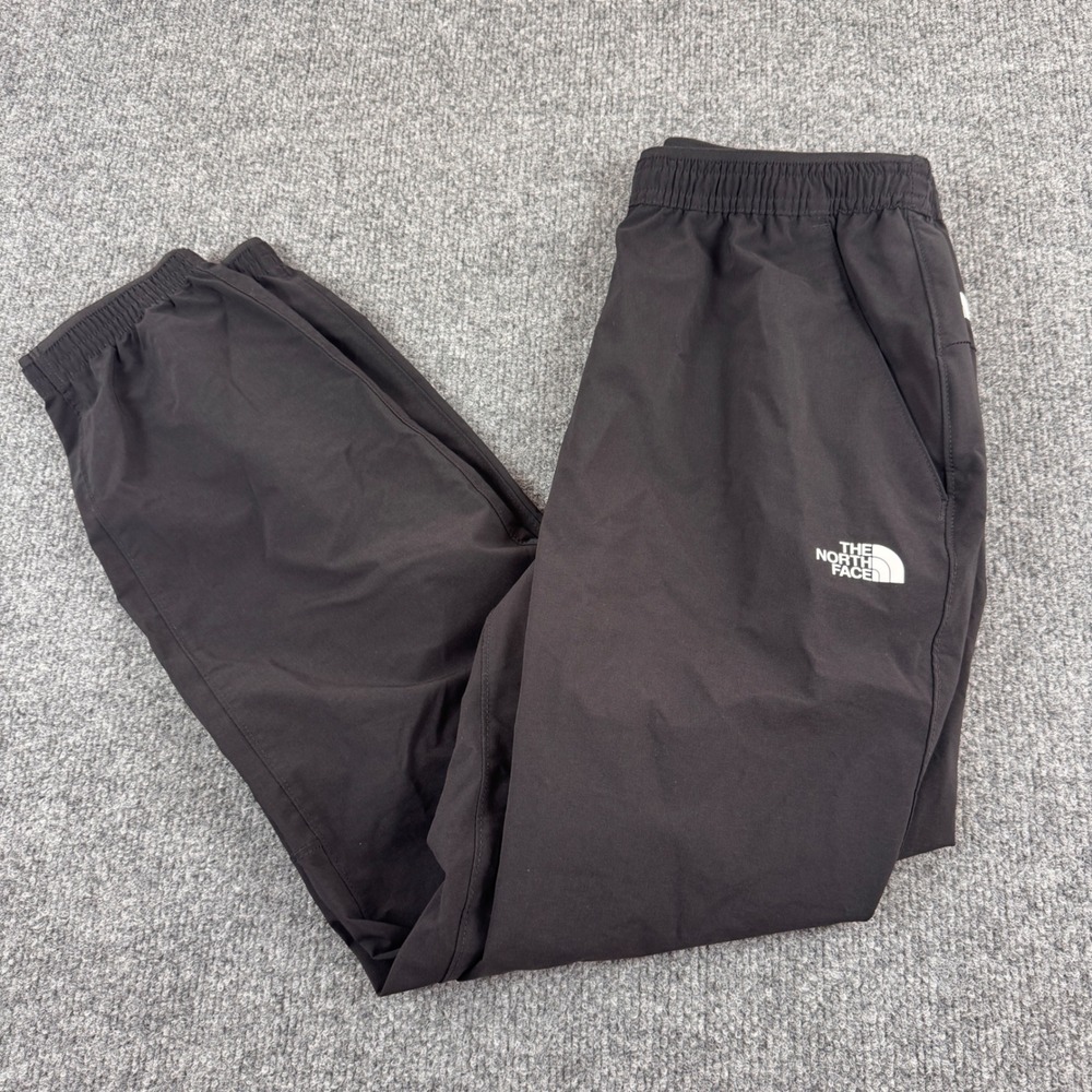 The North Face Jogger Pants Womens Small Black Excellent Lightweight Hiking